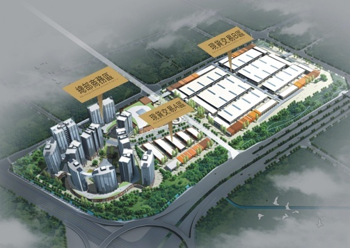 四川成都量力钢材城物流项目规划