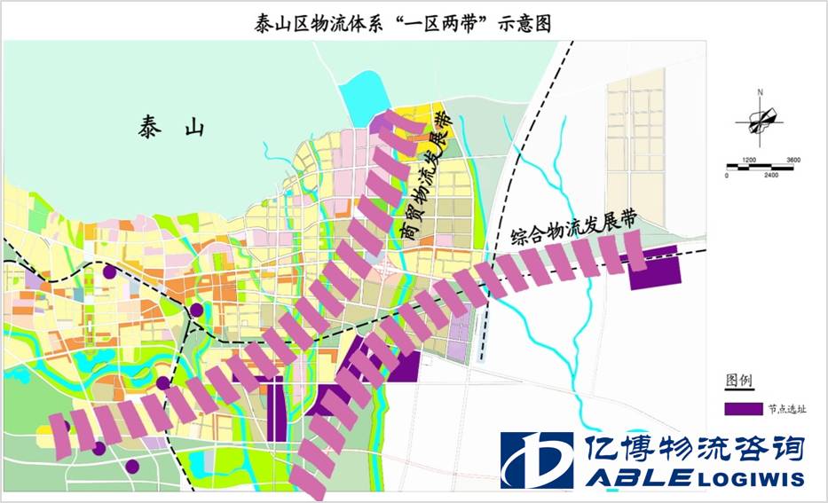 山东泰安市泰山区现代物流产业项目规划